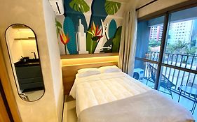 Studio 509 - Lindo studio ao lado do metro e shopping com Alexa